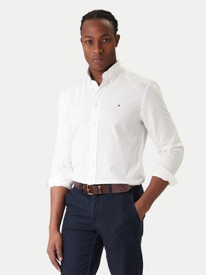 Koszula męska z klasycznym kołnierzykiem Tommy Hilfiger ze sklepu: MODIVO w kategorii: Koszule męskie - zdjęcie WP-EBWP-BKLVO-LN0_0000304701160
