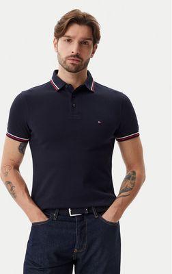 T-shirt męski casual Tommy Hilfiger ze sklepu: MODIVO w kategorii: T-shirty męskie - zdjęcie WP-EBWP-BKLVO-LN0_0000304701528