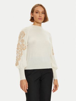 Sweter damski casualowy Luisa Spagnoli ze sklepu: MODIVO w kategorii: Swetry damskie - zdjęcie WP-EBWP-BKLVO-LN0_0000304701986