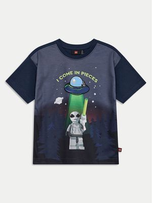 T-shirt chłopięce na lato LEGO ze sklepu: MODIVO w kategorii: T-shirty chłopięce - zdjęcie WP-EBWP-BKLVO-LN0_0000304705700
