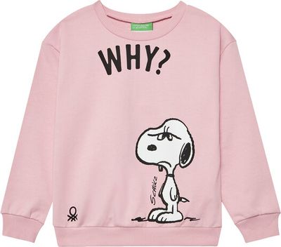 United Colors Of Benetton - Bluza dziewczęca zimowa ze sklepu: MODIVO w kategorii: Bluzy dziewczęce - zdjęcie WP-EBWP-BKLVO-LN0_0000304708619
