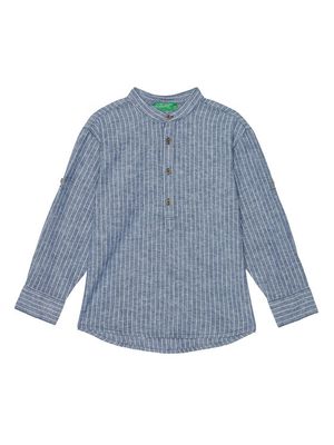 Koszula chłopięca na wiosnę United Colors Of Benetton ze sklepu: MODIVO w kategorii: Koszule chłopięce - zdjęcie WP-EBWP-BKLVO-LN0_0000304709944