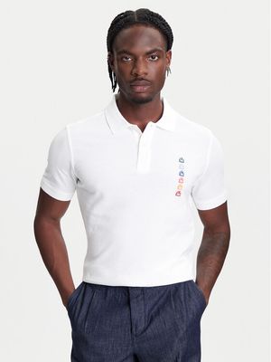T-shirt męski casual United Colors Of Benetton ze sklepu: MODIVO w kategorii: T-shirty męskie - zdjęcie WP-EBWP-BKLVO-LN0_0000304712890