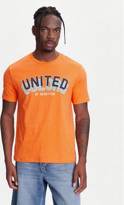 United Colors Of Benetton - T-shirt męski na lato ze sklepu: MODIVO w kategorii: T-shirty męskie - zdjęcie WP-EBWP-BKLVO-LN0_0000304713293