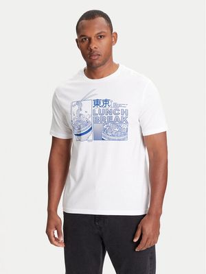 T-shirt męski United Colors Of Benetton ze sklepu: MODIVO w kategorii: T-shirty męskie - zdjęcie WP-EBWP-BKLVO-LN0_0000304713408