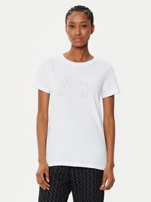 Bluzka damska wiosenna Armani Exchange ze sklepu: MODIVO w kategorii: Bluzki damskie - zdjęcie WP-EBWP-BKLVO-LN0_0000304716652