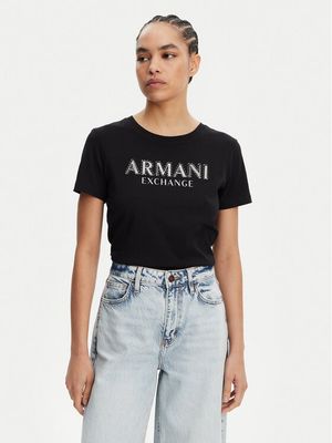 Bluzka damska w stylu młodzieżowym Armani Exchange ze sklepu: MODIVO w kategorii: Bluzki damskie - zdjęcie WP-EBWP-BKLVO-LN0_0000304717307