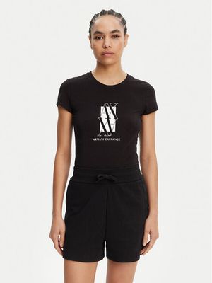 Bluzka damska Armani Exchange ze sklepu: MODIVO w kategorii: Bluzki damskie - zdjęcie WP-EBWP-BKLVO-LN0_0000304717376