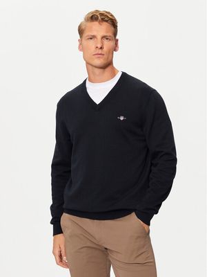 Gant - Sweter męski casualowy ze sklepu: MODIVO w kategorii: Swetry męskie - zdjęcie WP-EBWP-BKLVO-LN0_0000304719820