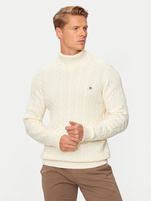 Gant - Sweter męski na zimę casual ze sklepu: MODIVO w kategorii: Swetry męskie - zdjęcie WP-EBWP-BKLVO-LN0_0000304719943