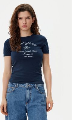 Tommy Jeans - Bluzka damska na wiosnę ze sklepu: MODIVO w kategorii: Bluzki damskie - zdjęcie WP-EBWP-BKLVO-LN0_0000304721342