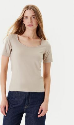 Bluzka damska casual United Colors Of Benetton ze sklepu: MODIVO w kategorii: Bluzki damskie - zdjęcie WP-EBWP-BKLVO-LN0_0000304727047