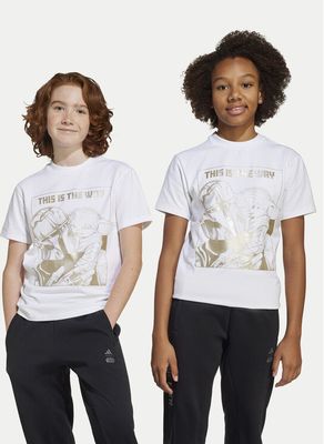 T-shirt chłopięce na lato adidas ze sklepu: MODIVO w kategorii: T-shirty chłopięce - zdjęcie WP-EBWP-BKLVO-LN0_0000304733352