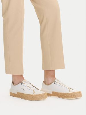 Espadryle damskie na lato Pepe Jeans ze sklepu: MODIVO w kategorii: Espadryle damskie - zdjęcie WP-EBWP-BKLVO-LN0_0000304741135