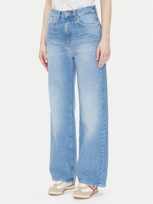 Jeansy damskie w miejskim stylu Pepe Jeans ze sklepu: MODIVO w kategorii: Jeansy damskie - zdjęcie WP-EBWP-BKLVO-LN0_0000304746413