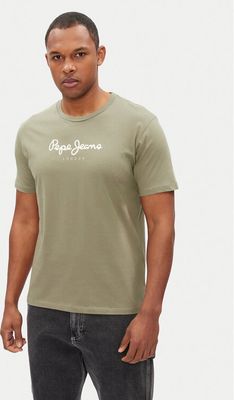 T-shirt męski na wiosnę w stylu młodzieżowym Pepe Jeans ze sklepu: MODIVO w kategorii: T-shirty męskie - zdjęcie WP-EBWP-BKLVO-LN0_0000304746956