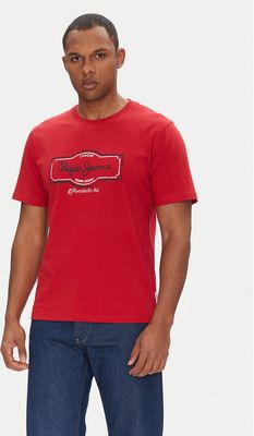 T-shirt męski na wiosnę Pepe Jeans ze sklepu: MODIVO w kategorii: T-shirty męskie - zdjęcie WP-EBWP-BKLVO-LN0_0000304747038