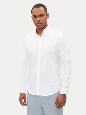 Koszula męska z klasycznym kołnierzykiem Pepe Jeans ze sklepu: MODIVO w kategorii: Koszule męskie - zdjęcie WP-EBWP-BKLVO-LN0_0000304747656