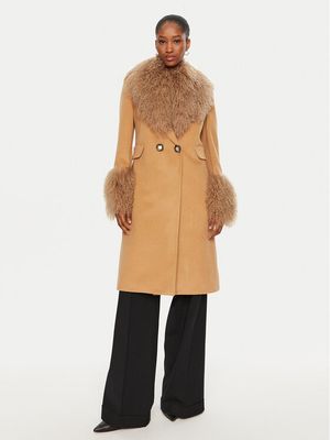 YES LONDON - Płaszcz damski casual ze sklepu: MODIVO w kategorii: Płaszcze damskie - zdjęcie WP-EBWP-BKLVO-LN0_0000304759567