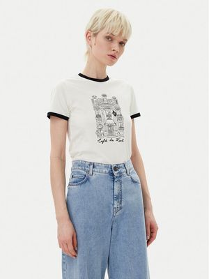 Bluzka damska Karl Lagerfeld ze sklepu: MODIVO w kategorii: Bluzki damskie - zdjęcie WP-EBWP-BKLVO-LN0_0000304770562