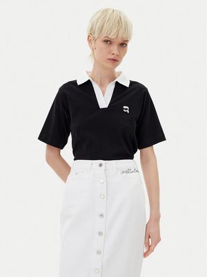Bluzka damska casualowa Karl Lagerfeld ze sklepu: MODIVO w kategorii: Bluzki damskie - zdjęcie WP-EBWP-BKLVO-LN0_0000304770579