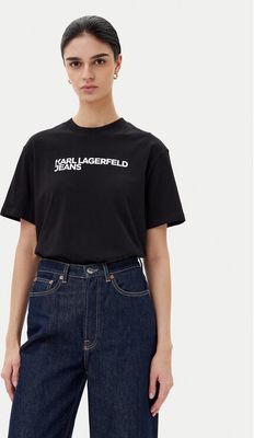 Karl Lagerfeld Jeans - Bluzka damska młodzieżowa ze sklepu: MODIVO w kategorii: Bluzki damskie - zdjęcie WP-EBWP-BKLVO-LN0_0000304770999