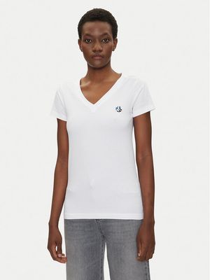 Bluzka damska casual Karl Lagerfeld Jeans ze sklepu: MODIVO w kategorii: Bluzki damskie - zdjęcie WP-EBWP-BKLVO-LN0_0000304771019