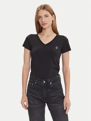 Bluzka damska casual Karl Lagerfeld Jeans ze sklepu: MODIVO w kategorii: Bluzki damskie - zdjęcie WP-EBWP-BKLVO-LN0_0000304771026