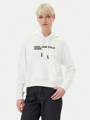 Bluza damska jesienna Karl Lagerfeld Jeans ze sklepu: MODIVO w kategorii: Bluzy damskie - zdjęcie WP-EBWP-BKLVO-LN0_0000304771064