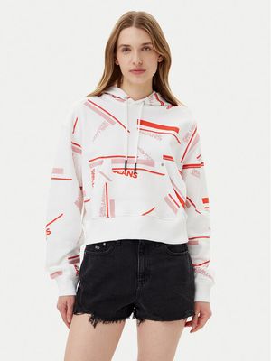 Bluza damska jesienna Karl Lagerfeld Jeans ze sklepu: MODIVO w kategorii: Bluzy damskie - zdjęcie WP-EBWP-BKLVO-LN0_0000304771071