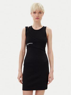 Sukienka Karl Lagerfeld Jeans ze sklepu: MODIVO w kategorii: Sukienki - zdjęcie WP-EBWP-BKLVO-LN0_0000304771125