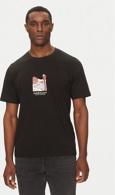 T-shirt męski na wiosnę Jack & Jones ze sklepu: MODIVO w kategorii: T-shirty męskie - zdjęcie WP-EBWP-BKLVO-LN0_0000304778506