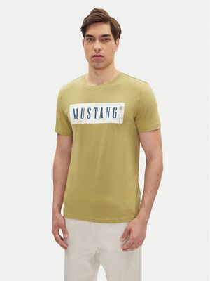 Mustang - T-shirt męski młodzieżowy ze sklepu: MODIVO w kategorii: T-shirty męskie - zdjęcie WP-EBWP-BKLVO-LN0_0000304780257