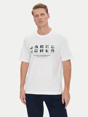 T-shirt męski na wiosnę Jack & Jones ze sklepu: MODIVO w kategorii: T-shirty męskie - zdjęcie WP-EBWP-BKLVO-LN0_0000304780615