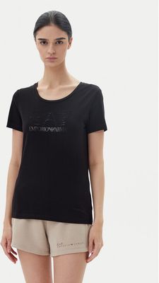 Bluzka damska w stylu młodzieżowym EA7 Emporio Armani ze sklepu: MODIVO w kategorii: Bluzki damskie - zdjęcie WP-EBWP-BKLVO-LN0_0000304785474