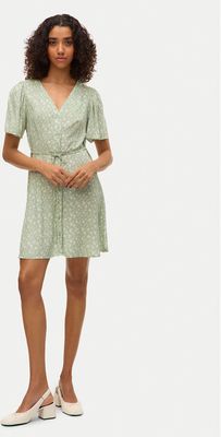 Sukienka trapezowa Vero Moda ze sklepu: MODIVO w kategorii: Sukienki - zdjęcie WP-EBWP-BKLVO-LN0_0000304786075