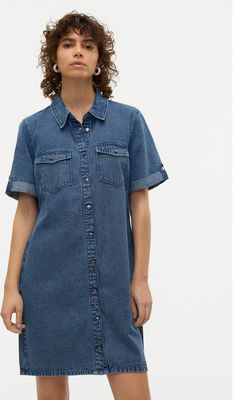Sukienka koszulowa Vero Moda ze sklepu: MODIVO w kategorii: Sukienki - zdjęcie WP-EBWP-BKLVO-LN0_0000304786501