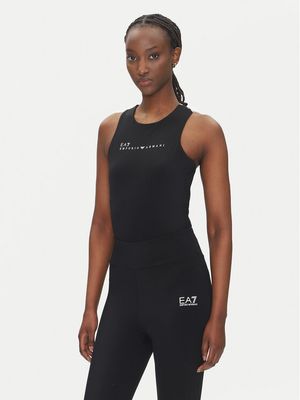 Bluzka damska na lato EA7 Emporio Armani ze sklepu: MODIVO w kategorii: Bluzki damskie - zdjęcie WP-EBWP-BKLVO-LN0_0000304787355