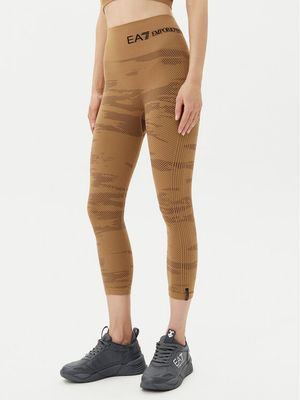 Spodnie damskie casual EA7 Emporio Armani ze sklepu: MODIVO w kategorii: Spodnie damskie - zdjęcie WP-EBWP-BKLVO-LN0_0000304787676