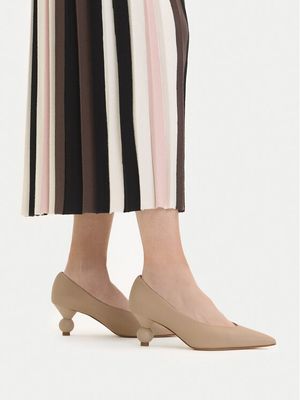 Czółenka na wiosnę Weekend Max Mara ze sklepu: MODIVO w kategorii: Czółenka - zdjęcie WP-EBWP-BKLVO-LN0_0000304788130