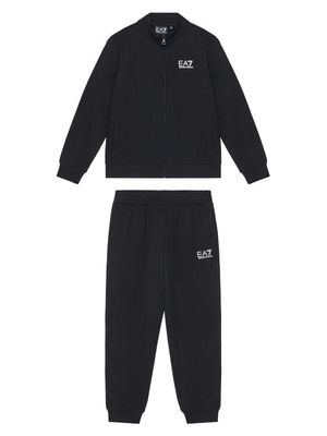 Dres chłopięcy jesienny EA7 Emporio Armani ze sklepu: MODIVO w kategorii: Dresy chłopięce - zdjęcie WP-EBWP-BKLVO-LN0_0000304790249