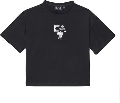 T-shirt chłopięce na lato EA7 Emporio Armani ze sklepu: MODIVO w kategorii: T-shirty chłopięce - zdjęcie WP-EBWP-BKLVO-LN0_0000304790423