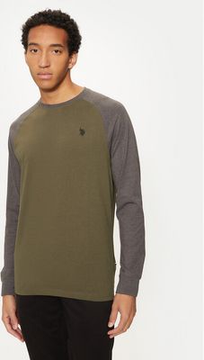 T-shirt męski jesienny U.S Polo Assn. ze sklepu: MODIVO w kategorii: T-shirty męskie - zdjęcie WP-EBWP-BKLVO-LN0_0000304795404