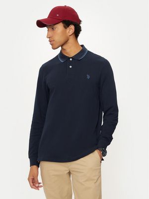 T-shirt męski jesienny U.S Polo Assn. ze sklepu: MODIVO w kategorii: T-shirty męskie - zdjęcie WP-EBWP-BKLVO-LN0_0000304796227
