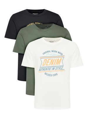 T-shirt męski wiosenny casual Blend ze sklepu: MODIVO w kategorii: T-shirty męskie - zdjęcie WP-EBWP-BKLVO-LN0_0000304799709