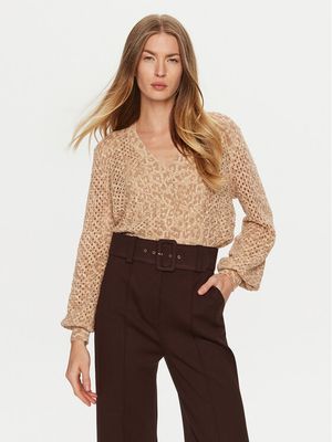 Sweter damski casual Twinset ze sklepu: MODIVO w kategorii: Swetry damskie - zdjęcie WP-EBWP-BKLVO-LN0_0000304799839