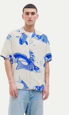 Koszula męska w stylu młodzieżowym Jack & Jones ze sklepu: MODIVO w kategorii: Koszule męskie - zdjęcie WP-EBWP-BKLVO-LN0_0000304800573