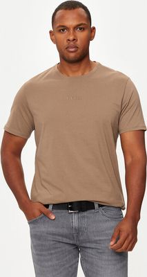 T-shirt męski casual Guess ze sklepu: MODIVO w kategorii: T-shirty męskie - zdjęcie WP-EBWP-BKLVO-LN0_0000304802317