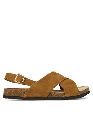 Sandały damskie gładkie casual ONLY Shoes ze sklepu: MODIVO w kategorii: Sandały damskie - zdjęcie WP-EBWP-BKLVO-LN0_0000304805059
