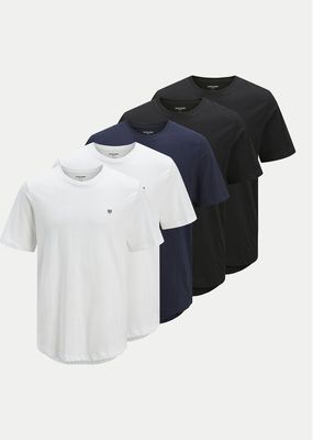 T-shirt męski wiosenny casualowy Jack & Jones ze sklepu: MODIVO w kategorii: T-shirty męskie - zdjęcie WP-EBWP-BKLVO-LN0_0000304808807